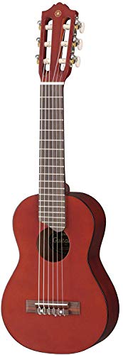 Yamaha Acoustic Guitalele, GL1 - Ein Hybrid aus Gitarre und Ukulele (70 cm) mit 6 Saiten (3 Nylon / 3 Metall umsponnen als Nylonsaitensatz bekannt) und passender Yamaha Gig Bag, braun