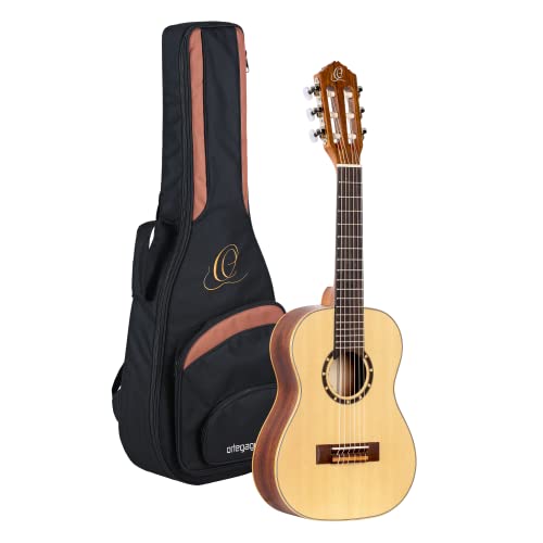 Ortega Guitars Konzertgitarre 1/4-Größe - Family Series - inklusive Gigbag - Mahagoni / Fichtendecke (R121-1/4)